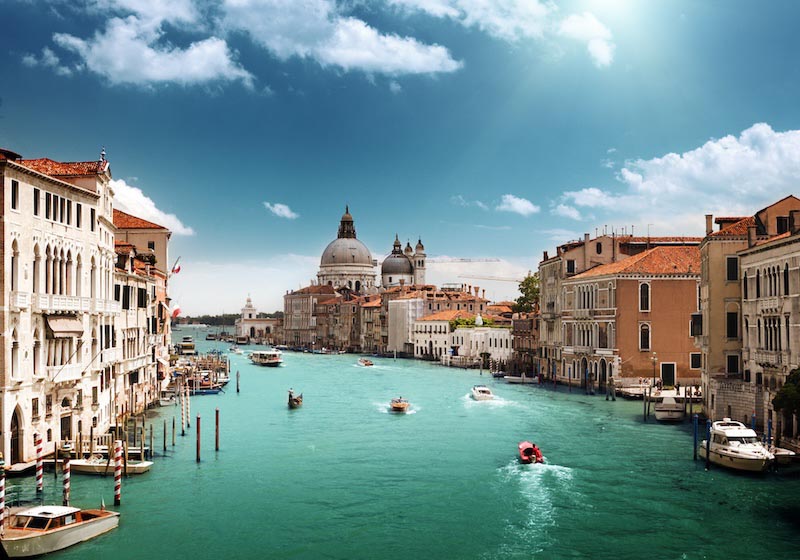 Venetian waters - 3D wallpaper for wall