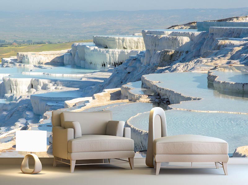 Pamukkale Denizli - Photo wallpaper decor applied