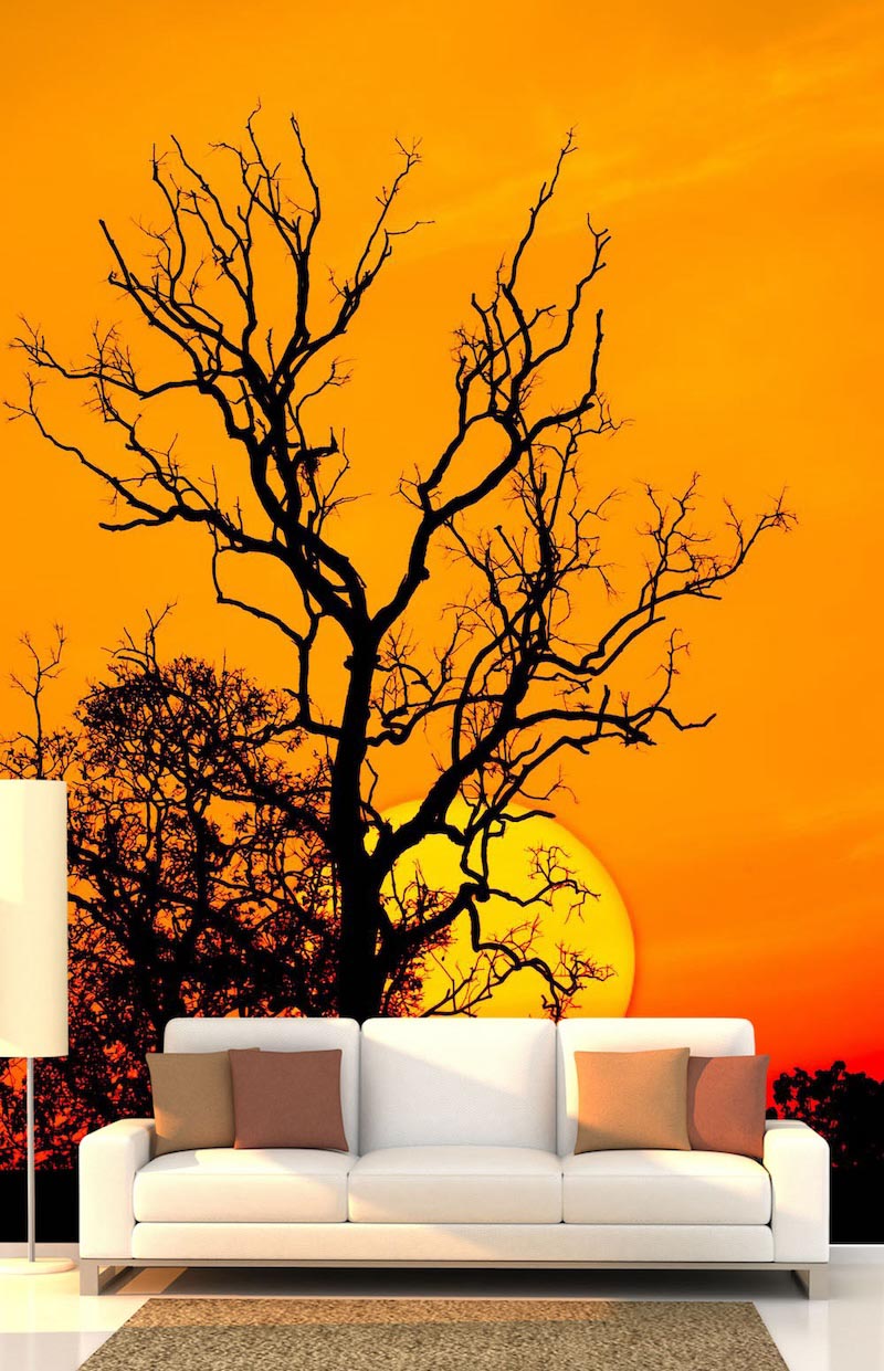 Renaissance - Mural wallpaper applied