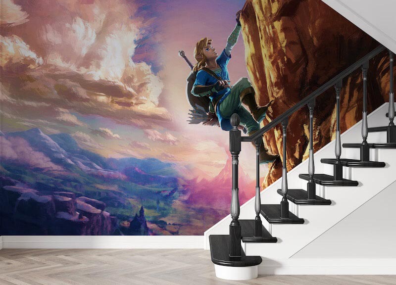 Embark on a Journey: Legend of Zelda Wallpaper Mural - Application