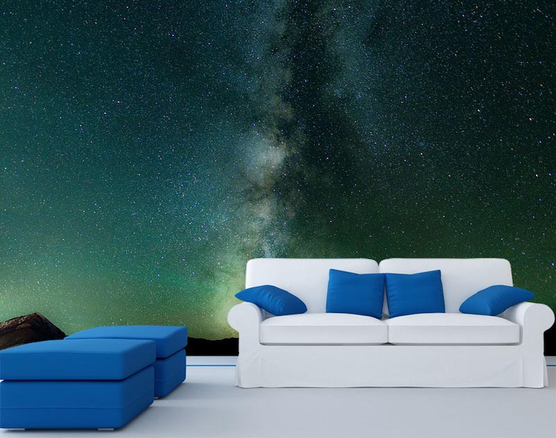 The beauty of heaven - 3D wallpaper for wall applied